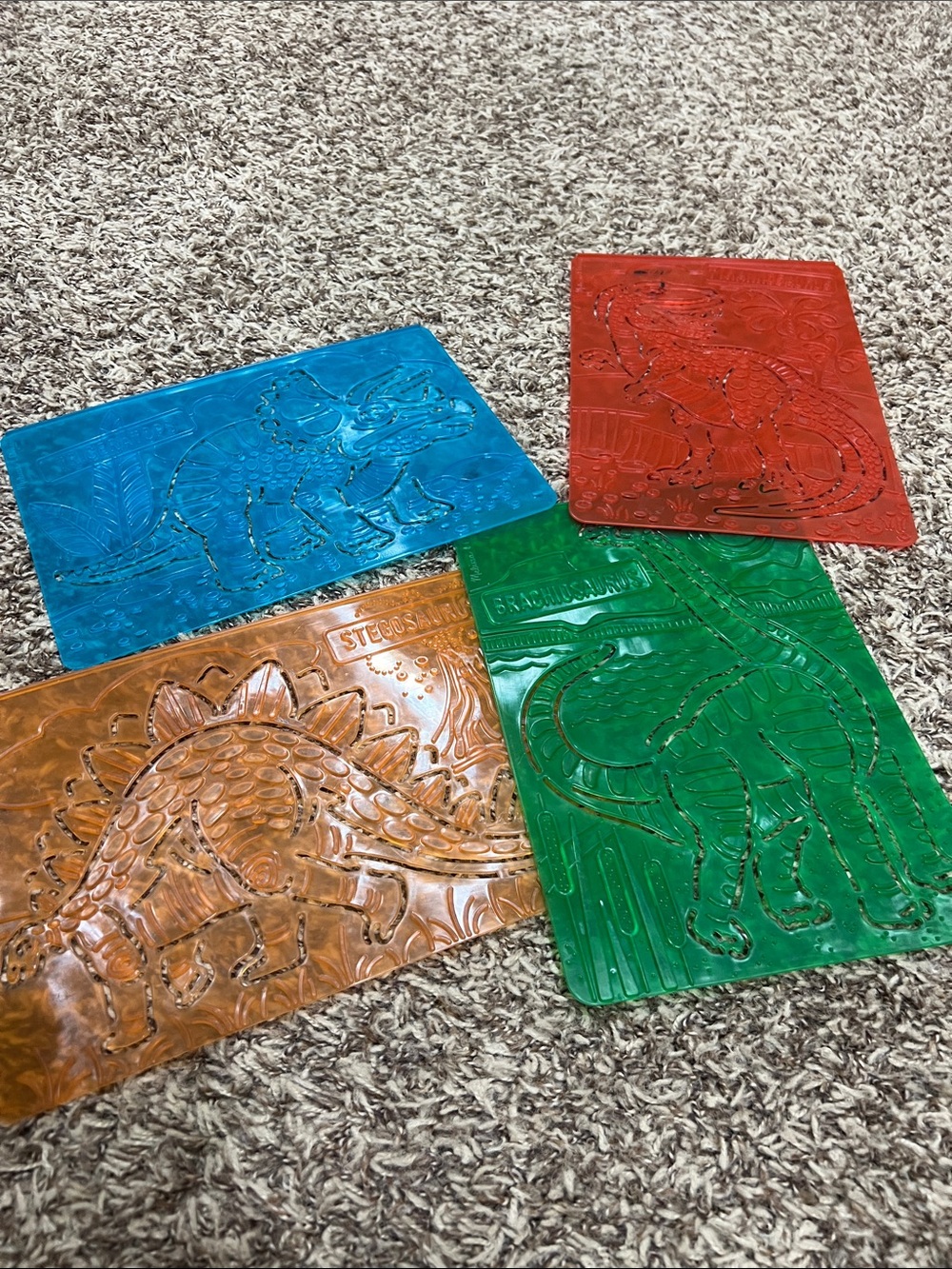 Melissa & Doug textured dinosaur stencils